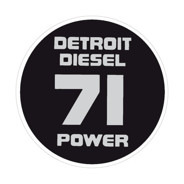 Detroit Series 71 Power Logo